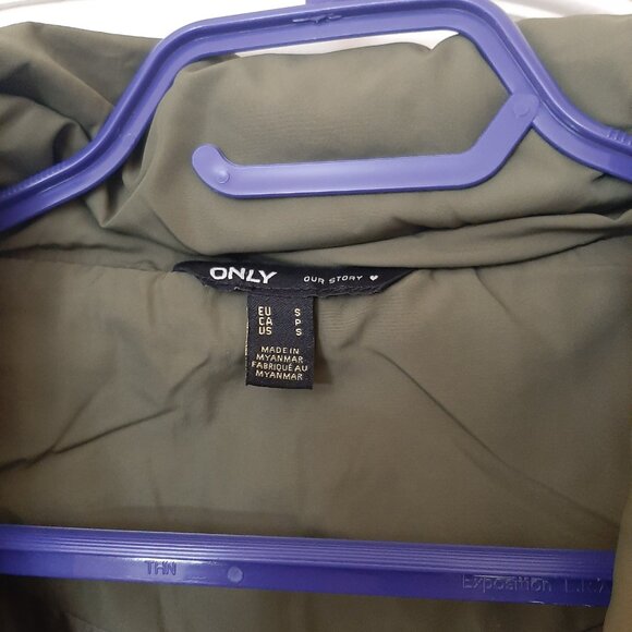 Bomber vest parka kaki - Picture 2 of 3